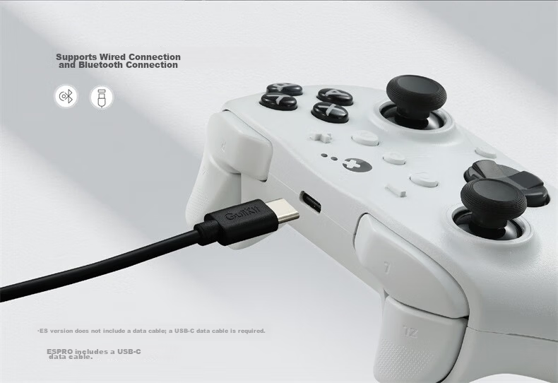 GuliKit Guli ES Pro Wireless Gaming Controller for Switch 2 with One-Key Wake-up, Compatible with Android, Apple, PC, Steam, TMR Joystick, Linear Type, Xbox Horizon 6 13