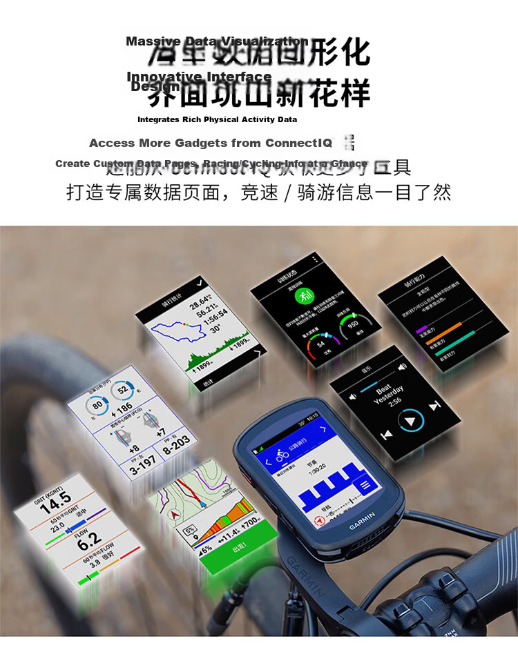GARMIN Edge1050 Road And Mountain Bike Computer with Map, GPS Voice Navigation, Group Riding And Outdoor Cycling Equipment 11