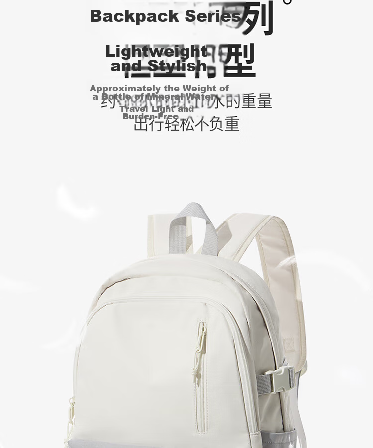 Landcase Korean Style Large Capacity School Backpack for Elementary, Middle, and High School Girls Campus Shoulder Bag 1608 Gray White 10