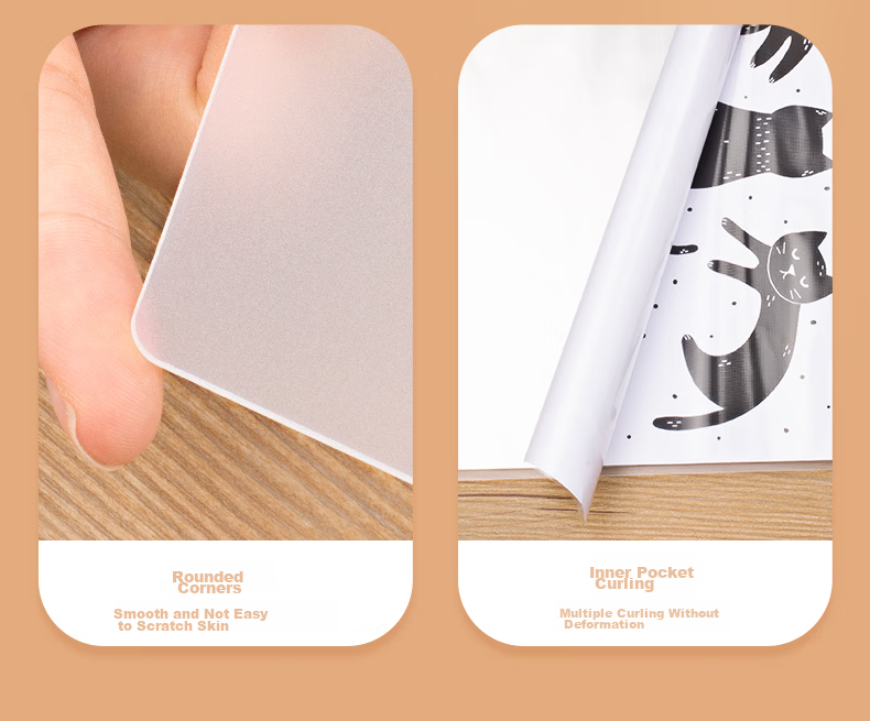 Jindeli A4 Document Folder, 60 Pages, File Organizer, Certificate Collection Folder, Maternity Checkup Report Organizer, File Folder with Insert Pockets, Sheet Music Holder, Transparent CF836 13