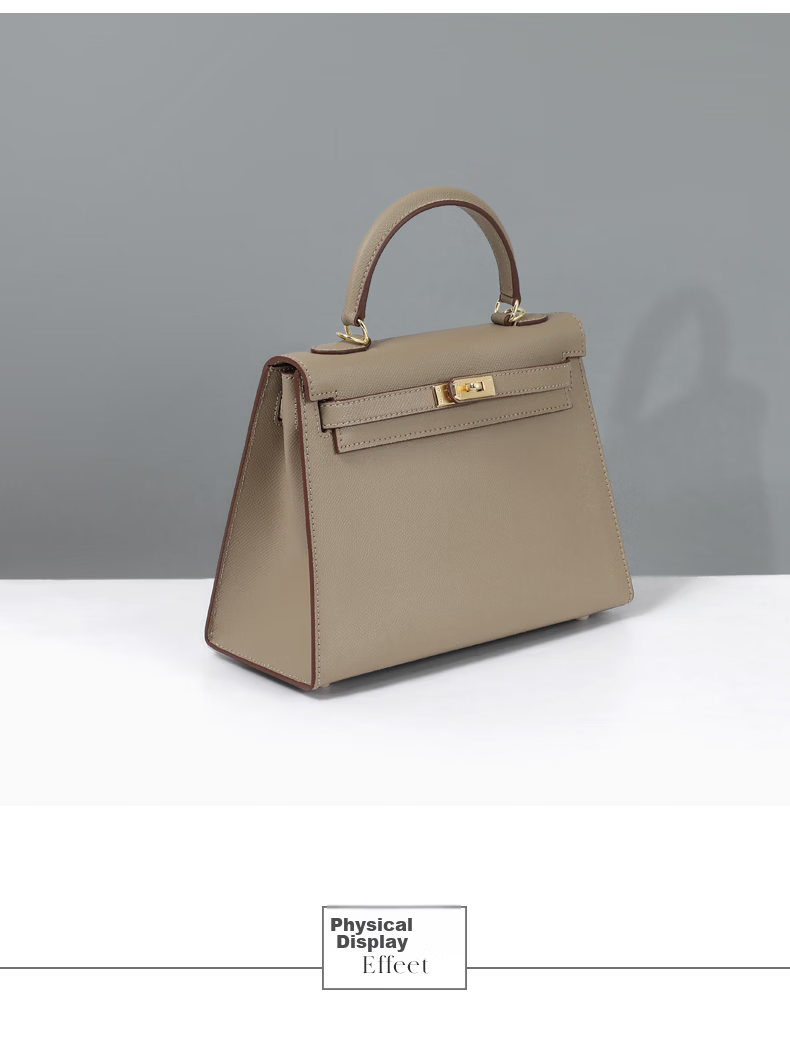 Viney Leather Kelly Bag Luxury Women's Crossbody Shoulder Bag Birthday Gift for Girlfriend Wife 12