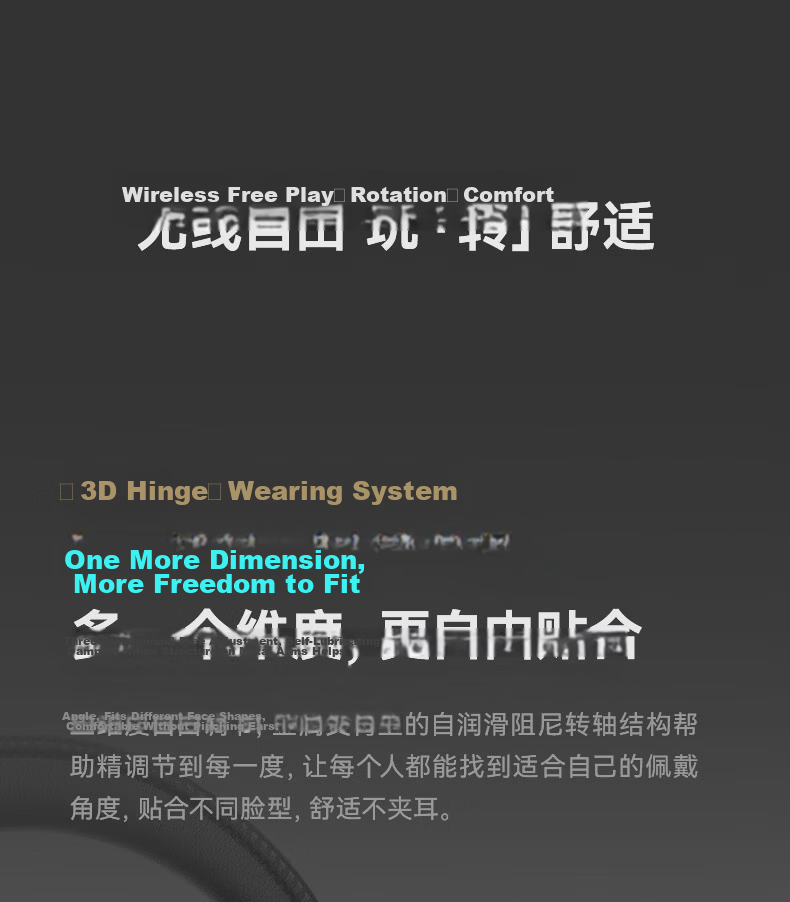 EDIFIER HECATE G5 MAX Wireless Edition 2.4G Wired Bluetooth Quad-Mode THX Sound Over-Ear Wireless Gaming Headset for PC FPS PUBG Delta Gray 24
