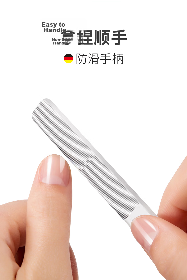 MR.GREEN German Glass Nail File Bright Nail Smoother Nail Buffing File Nail Shaping Pedicure Tool Nano File Mr-2166 Suitable for Children 15