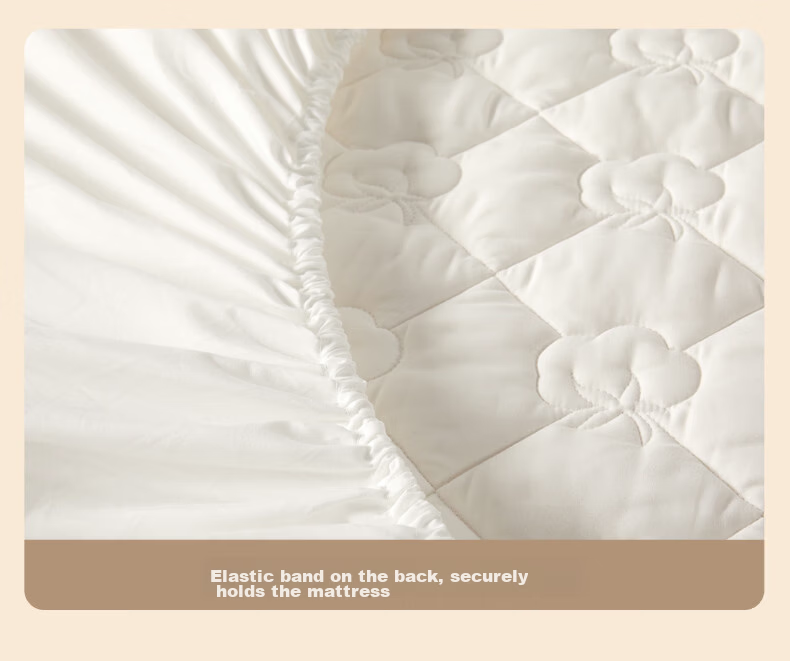 Boyang Home Textile 100% Xinjiang Cotton Mattress Pad Quilt All Cotton Washable Mattress Cover Shaojin Fitted Sheet Style 180*200cm 17
