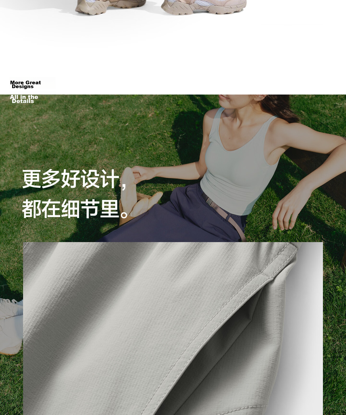 Beneunder Women's A-Line Pleated Mid-Length Skirt Sun Protection Water-Repellent Workwear Skirt 2025 Spring Autumn WR237 21