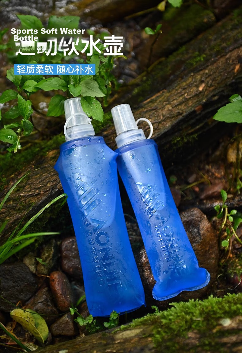 AONIJIE Outdoor Hydration Bladder, Portable Water Bag for Hiking, Mountaineering, Cycling, Running, Collapsible Water Reservoir, 1.5L Capacity 2
