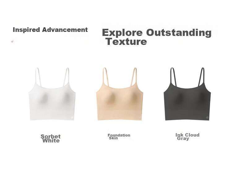 Suki Ryohin [Simple Love] Padded Camisole Women's French Vintage Lyocell Base Layer Bra-Free Summer Underwear 12