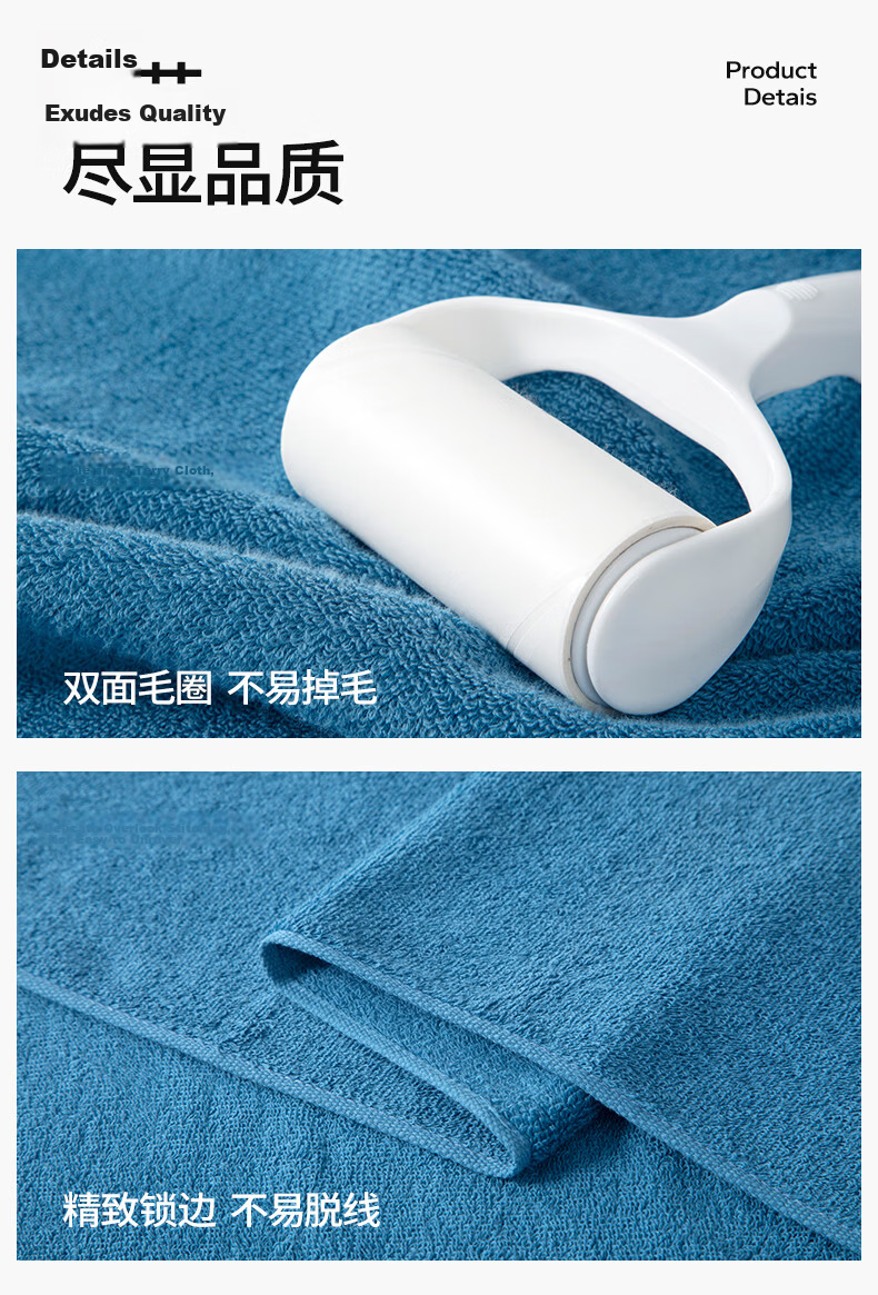 Wuyinliangpin Towel, 7A Grade Antibacterial, Xinjiang Pure Cotton, 620G Extra Large And Thick, 100% Pure Cotton, Five-Star Hotel High-End Large Bath Towel 18