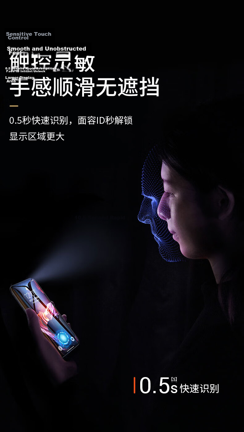 Langling [28° Privacy Protection] Tempered Glass Screen Protector for Huawei Mate X7, Privacy Anti-Peeping Full Coverage HD Front Film for Foldable Screen 8