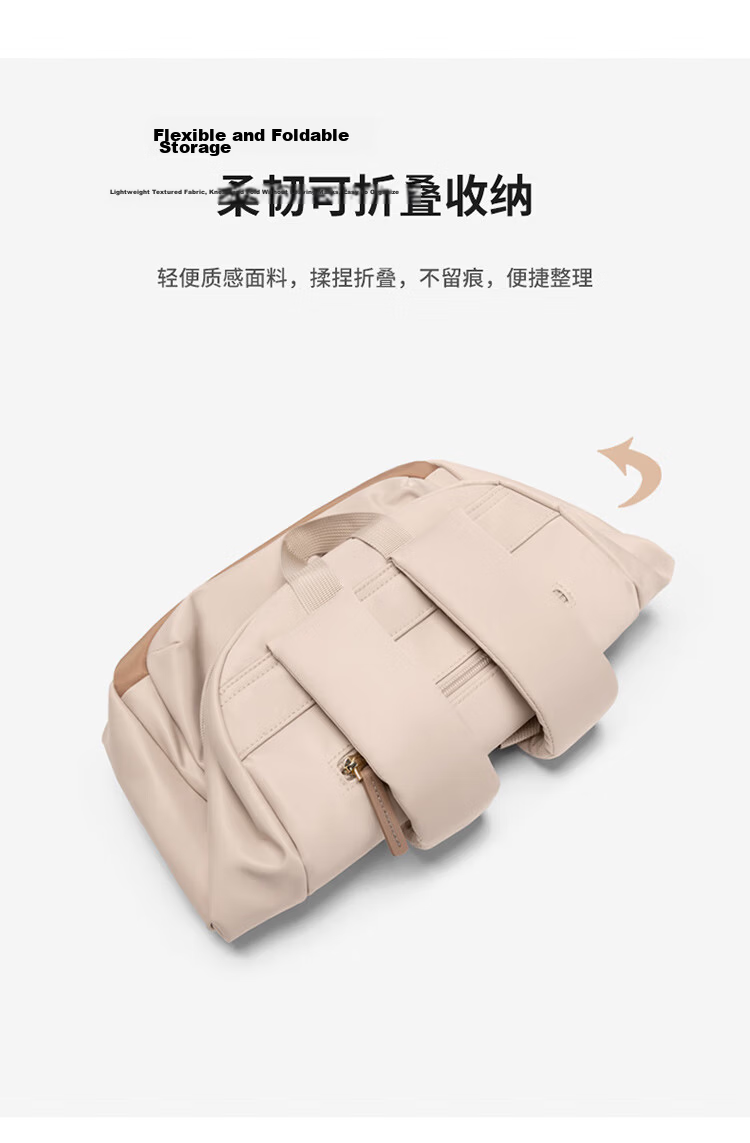 POLO Women's Backpack High-End 14-Inch Laptop Bag Large Capacity Student School Bag Travel Backpack Birthday Gift 11