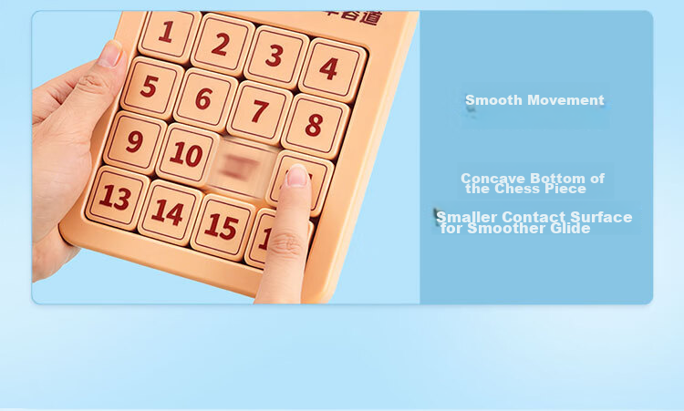 Congpai Children's 6x6 Magnetic Digital Sliding Puzzle Educational Intelligence Toy for Kids Ages 8-12 Children's Day Gift 14