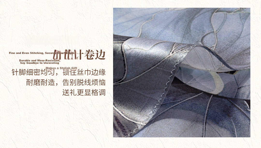 Shanghai Story 100% Mulberry Silk Scarf Long Heavy Drape Shawl Gift Box for Mom and Girlfriend Birthday Present 11