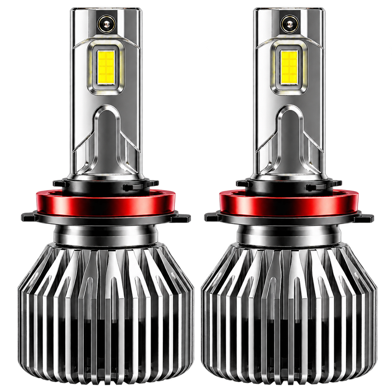 Baoxiang Car LED Headlights Bulb Laser Headlight Non-Destructive Installation Ultra-Bright Car Lights High Beam Low Beam/9005