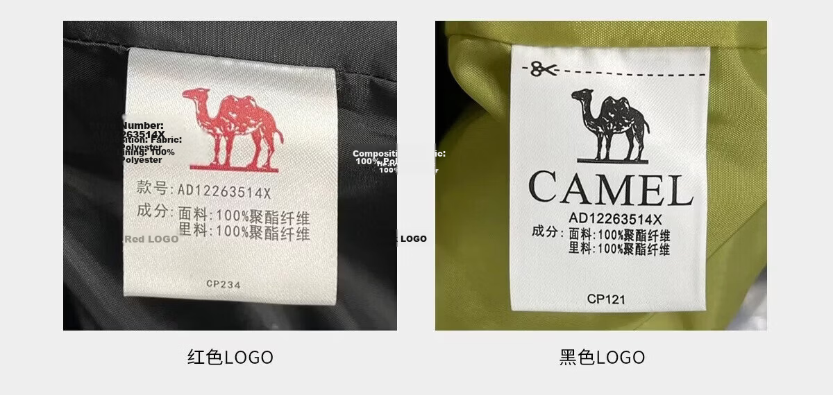 CAMEL CamelTex Outdoor Windproof Jacket, Unisex Oil-Resistant Coat, Three-In Mountaineering Suit S 2
