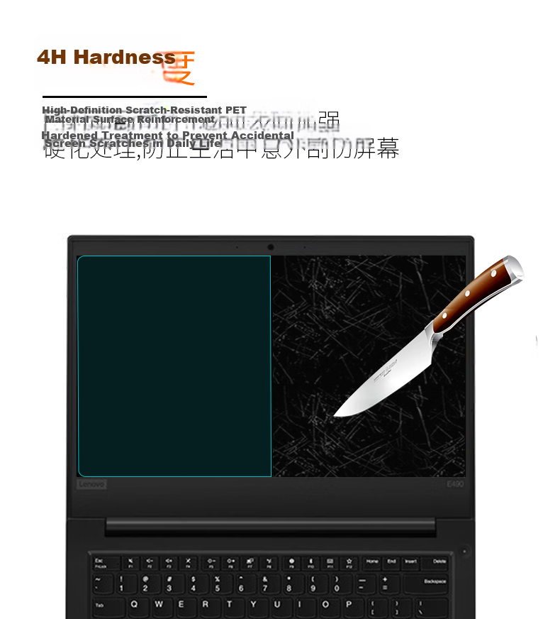 Jiasu Lenovo ThinkPad T14/T14s/T14P 23/22 Model Keyboard Cover, High-Definition Screen Protector for 14-Inch Laptop, Protective Film Set, All-In Package for Convenience 4