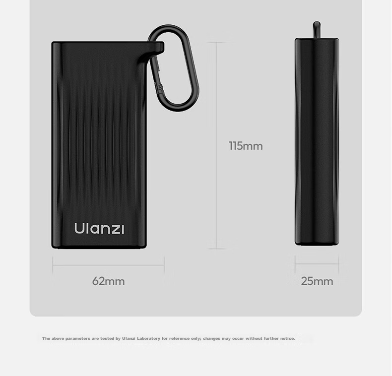 Ulanzi CR1 Three-In USB/Type-C Card Reader 3.1 High-Speed SD/TF Compatible with Computers, Tablets, Smartphones, Action Cameras, Drones, CCD Surveillance Storage Cards 15