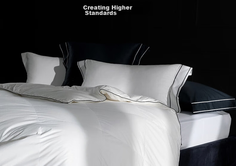Mercury Home Textiles 95% White Goose Down Quilt Winter Thickened Warm Double Down Comforter 200×230cm-420g 6