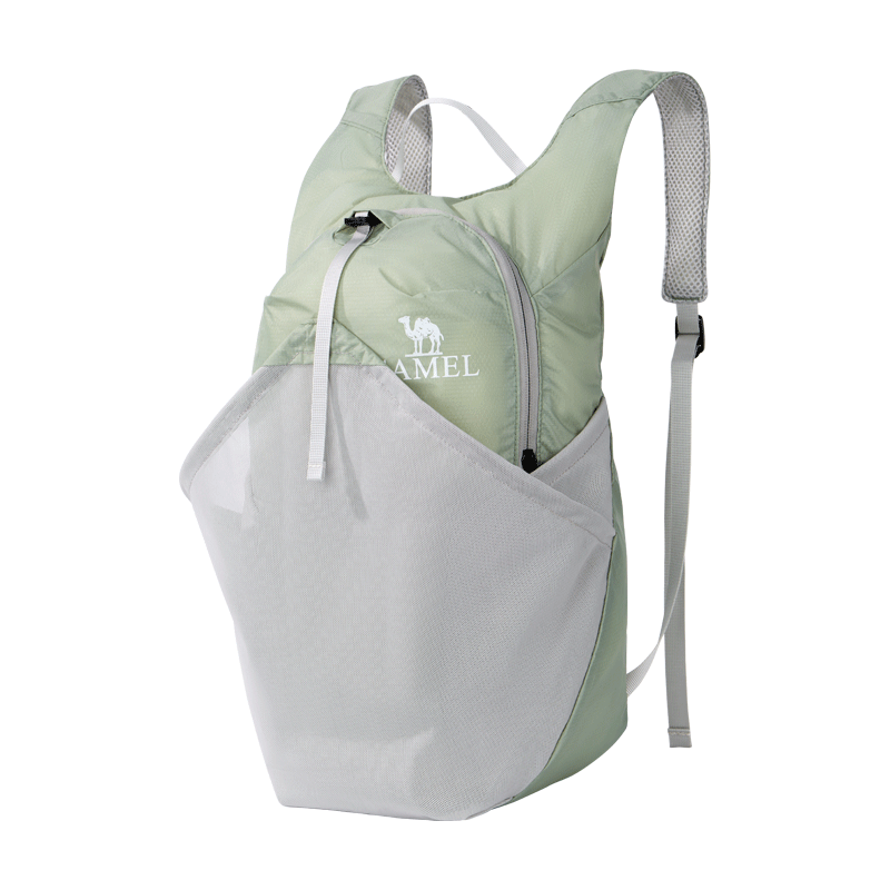 CAMEL Outdoor Cycling Backpack, Sports Rucksack, Lightweight Foldable Hiking Bag W9B318013B Light Water Gree