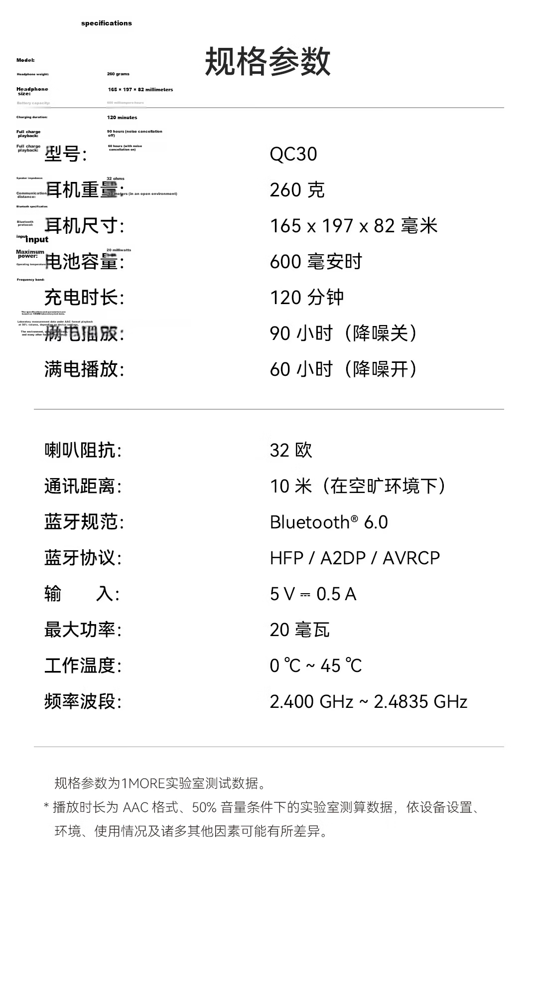 1MORE Jay Chou Edition Over-Ear Bluetooth Headphones Bluetooth 6.0 Dual Gold Standard Fast Charging Long Battery Life Active Noise Cancelling Gaming Low Latency QC30 SonoFlow Flagship Black 24