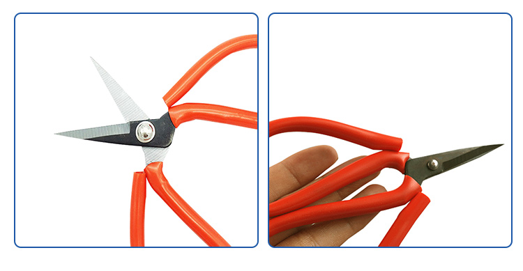 Bingyu Scissors Blue P01 Industrial Tailoring Leather Packing Scissors AB06431 (Min Order 2) 5