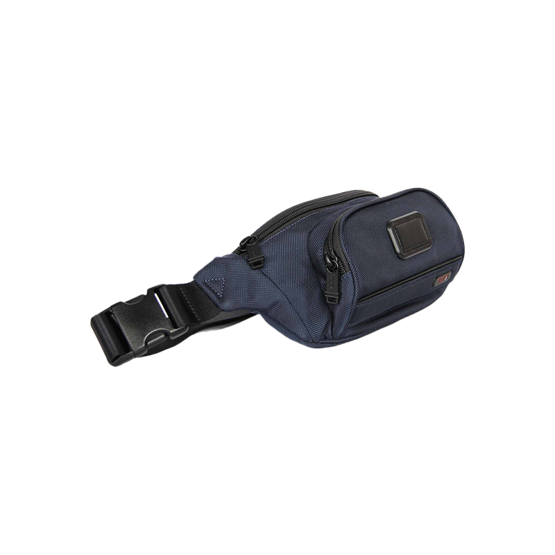 TUMI GEN 4.3 CORE Commuter Business High-End Men's Waist Bag, Chest Bag, Shoulder Bag, Navy Blue Gift