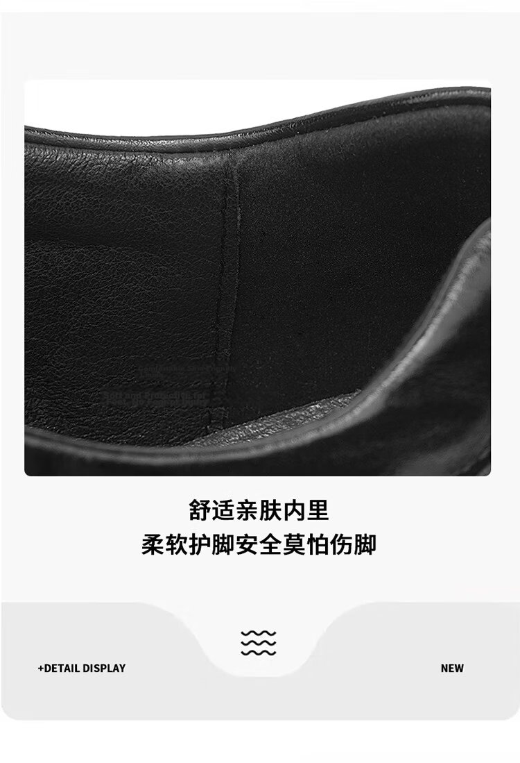 Bull Family Men's Summer Breathable Hollow Leather Sandals Business Formal Shoes British Style Commuter Wedding Derby Shoes 23