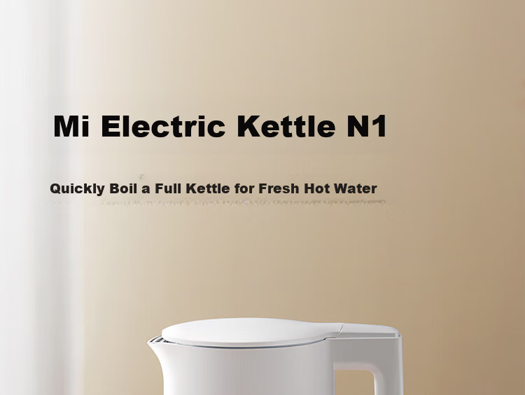 Mijia Xiaomi Constant Temperature Electric Kettle, 2-Liter Capacity, Automatic Water Boiler, Food-Grade 304 Stainless Steel, Auto Shut-Off, 1.5 Liter 2