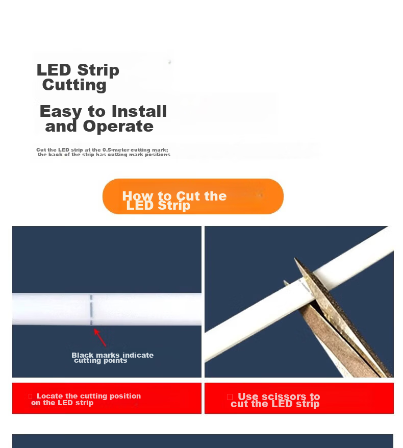 JIAOJIAOZHE COB LED Strip, 220V High Voltage, Ultra-Bright, Outdoor Waterproof, Self-Adhesive, for Home And Commercial Use, Ceiling-Mounted Linear Light, Neutral White, 10 Meters 27