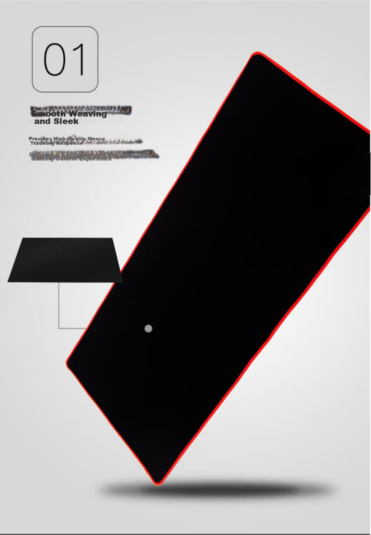 Lingshe Mouse Pad, 800*300*2 Extra Large Thick Office And Gaming Mouse Pad, Student Computer Desk Mat, Precision Edge Locking, G-05 Que Ling 3