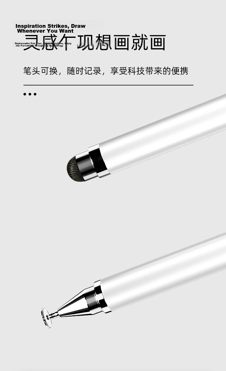 Smorss [Dual System Switch] Universal Capacitive Stylus Compatible with Huawei Tablets, Anti-Mistouch Writing Pen for Apple IPad, Honor, Xiaomi, Android, HarmonyOS Touchscreen Pen Drawing Magnetic Tablet 3