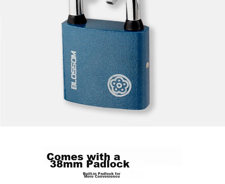 Auburn 5045 Right Angle Door Latch + Padlock Stainless Steel Student Dormitory Fixed Door Lock Hasp Door Catch Hinge Bolt Lock 5