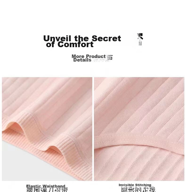 Seven-Color Disposable Women's Underwear Travel Maternity Sterilized No-Wash Cotton Crotch Panties 10-Pack Safe Sterilized 31