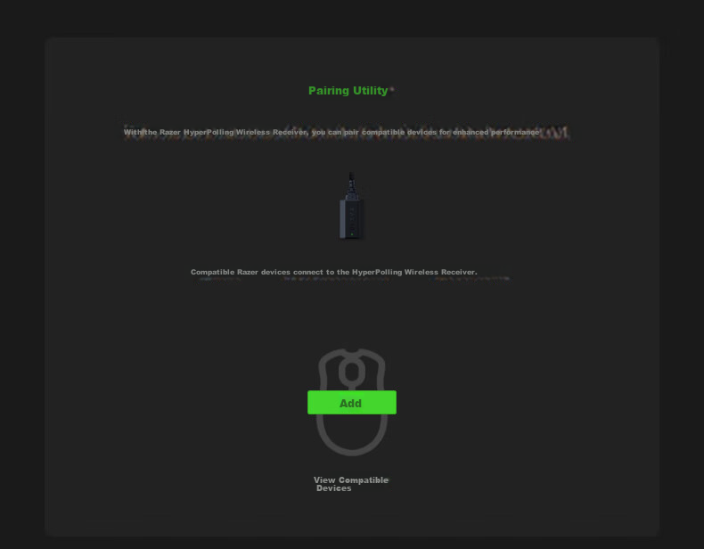 Razer Wireless Receiver 8KHz/4KHz Polling Rate for Wireless Mouse and Keyboard Compatible with Cobra/Viper V2/Viper V3/BlackWidow V4 5
