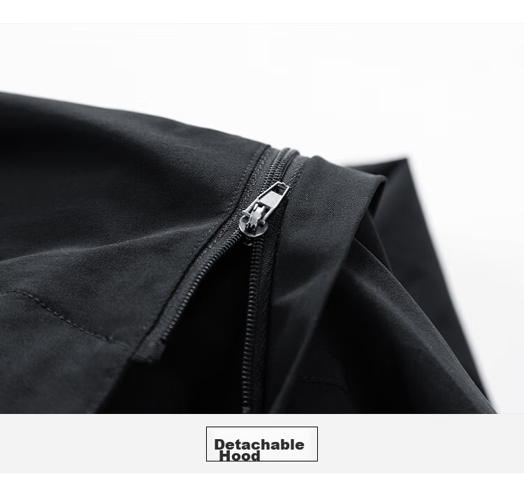 TUCANO Men's Windproof Waterproof Mountaineering Jacket Sports Fashion Comfortable Black 2XL 17