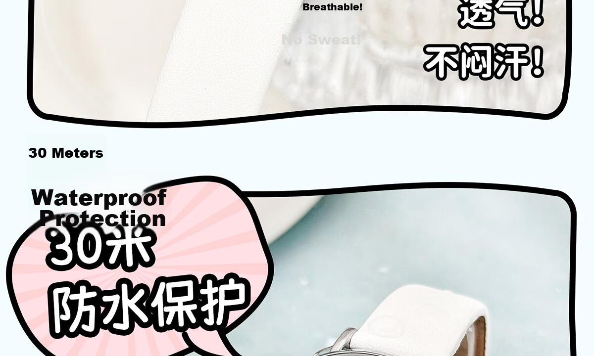 ZGO Hello Kitty Silent Quartz Watch for Girls, Middle and High School Students, Exam Special Time-Only Watch 15