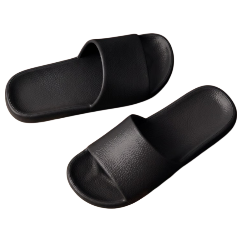 Qiumuxi Men's EVA Textured Slippers Soft Cushioned Non-Slip Indoor Bathroom Casual Durable Women's Sandals