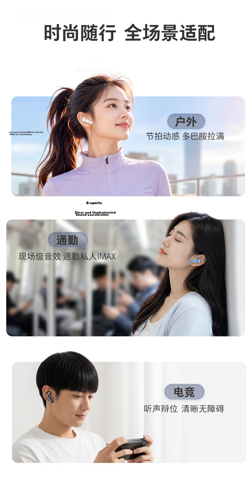 JBL T280TWS X3 Wireless Bluetooth Earphones Semi-In-Ear Music Call Noise Cancelling Gaming Headset Long Battery Life Compatible with 2026 Latest Model Gift Recommendation Pink 10