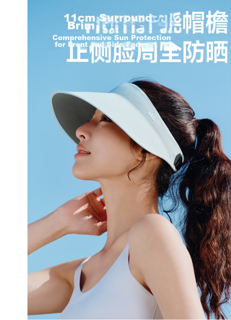 Beneunder Sun Protection Hat for Men And Women, Magnetic Face Shield Full-Face Mask, Portable Visor Cap for Sensitive Ski 16
