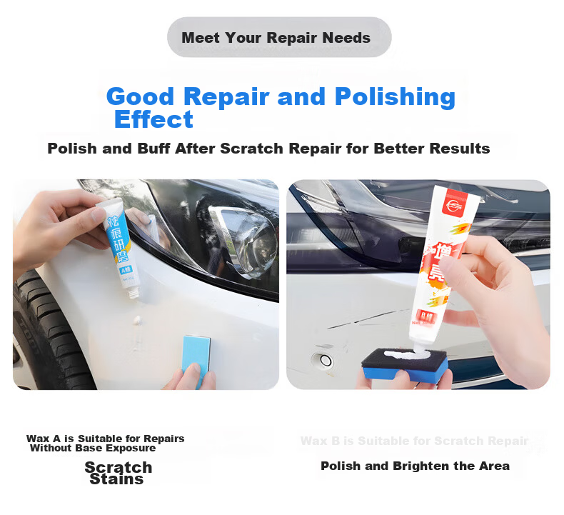 Pulv Car Touch-Up Paint Pen, Self-Spray Paint for Repairing Scratches, Specialized Blue Paint for BYD And Volkswagen, Universal Use 6