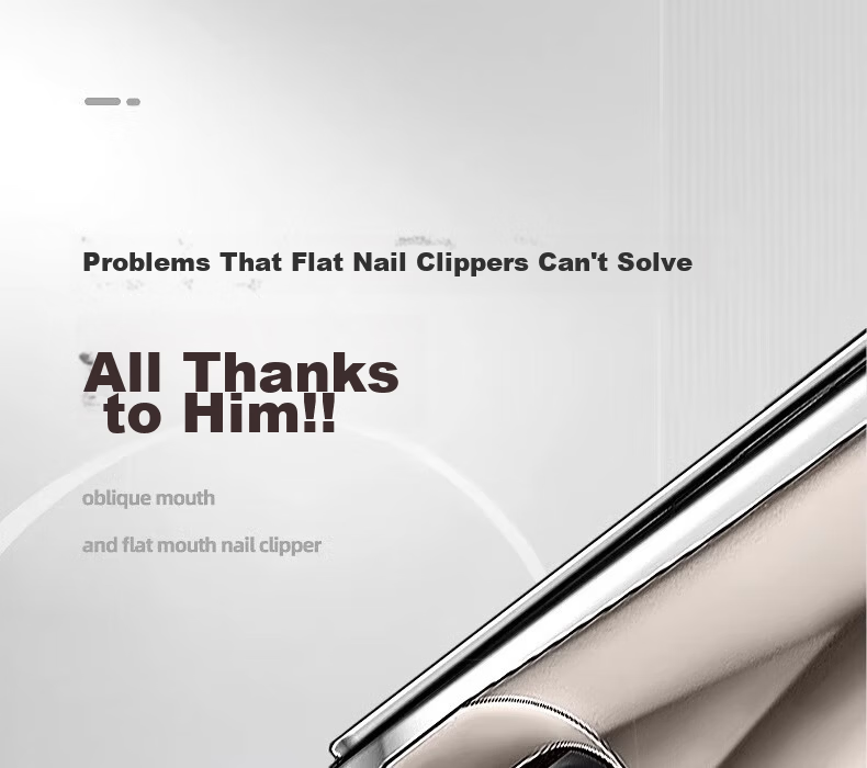 Jinjia German Craft Ingrown Toenail Scissors Original Slant Nail Clippers 2-Piece Household Eagle Beak Podiatry Tool Inflammation Treatment 8
