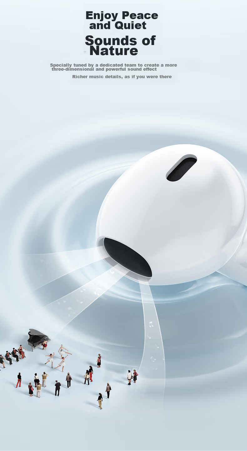 Zhiguozhe Bluetooth Earphones Semi-In-Ear Wireless for Huawei Honor Phones 2026 Latest Long Battery Life Music Noise Cancelling Compatible with Xiaomi Vivo Ear-Friendly 5