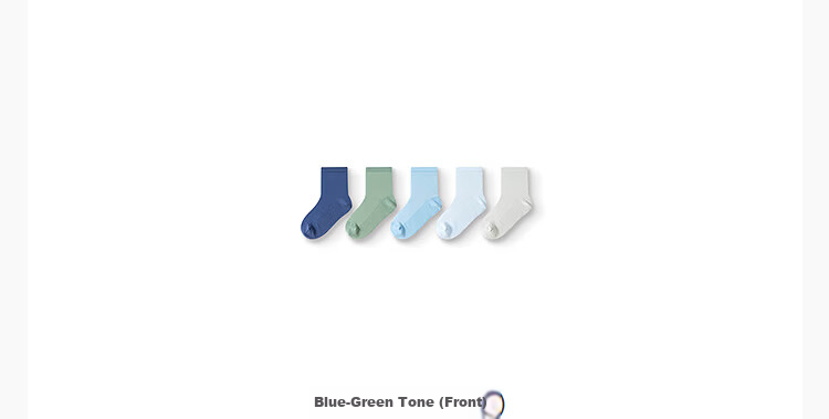 Balabala Kids Socks Summer Mesh Breathable Boys Girls Short Socks Soft Cotton Elastic Comfortable 5 Pairs Pack 58
