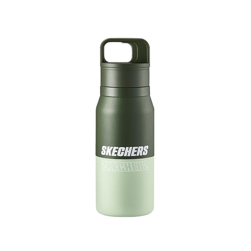 Skechers Qingyu Flash Insulated Bottle 360° Leak-Proof 316L Inner Liner Outdoor Sports Water Bottle Pine Morning Mist 260ml