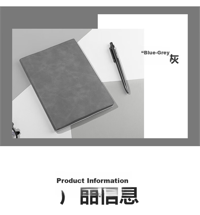 Deli 25K/112 Pages Notebook Leather Cover, Journal, Planner, Diary, Soft Copy Book, Green BP151 15