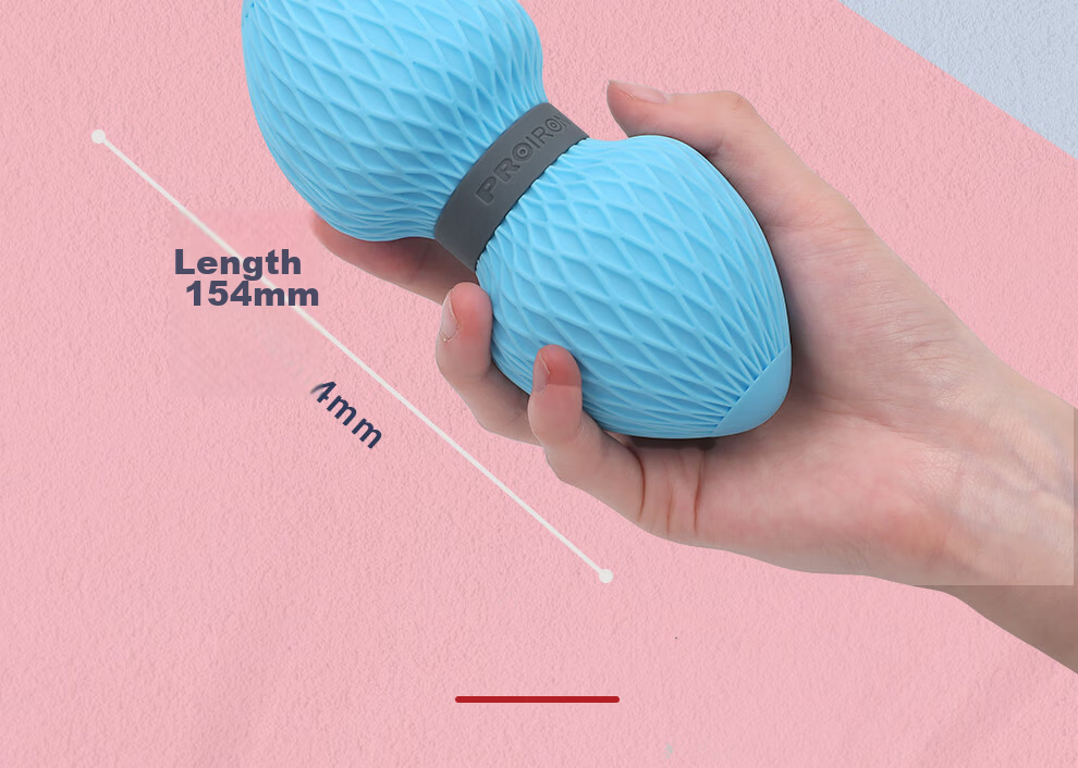 PROIRON Puli'ai Fascia Ball Three-Piece Set: Peanut Ball Grip Ring Foot Massage Neck Fascia Ball, Bird's Nest Pattern Gray 9