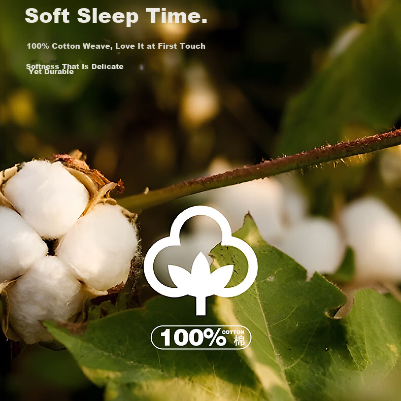 Shuixingjiafang Cotton Bed Sheet, 100% Pure Cotton, Single Piece, Class A, Bed Cover, Mattress Protector, Bedding, Mattress Cover, 180x200 6