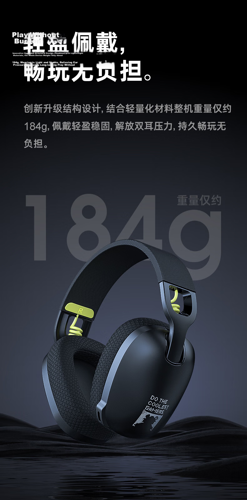 ONIKUMA Tri-Mode Gaming Bluetooth Headset Over-Ear High-Quality Call Noise-Cancelling Low Latency Wireless Headphones with Mic for PC Mobile Tablet Multi-Compatible Birthday Gift 10