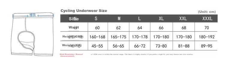 BIKEBROS Cycling Shorts with Silicone Gel Pads, Breathable Quick-Dry Mountain Bike Underwear for Women, Black, XXL 6