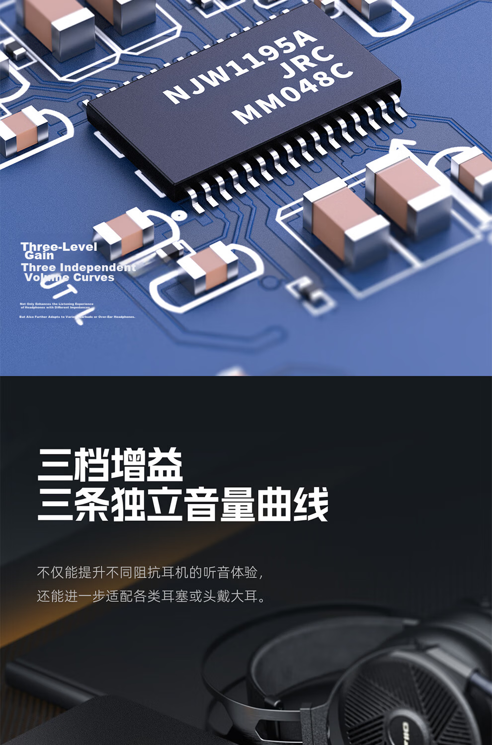FiiO K11 R2R Desktop DAC Headphone Amplifier DSD Decoder Integrated HiFi Amplifier Titanium Color 8