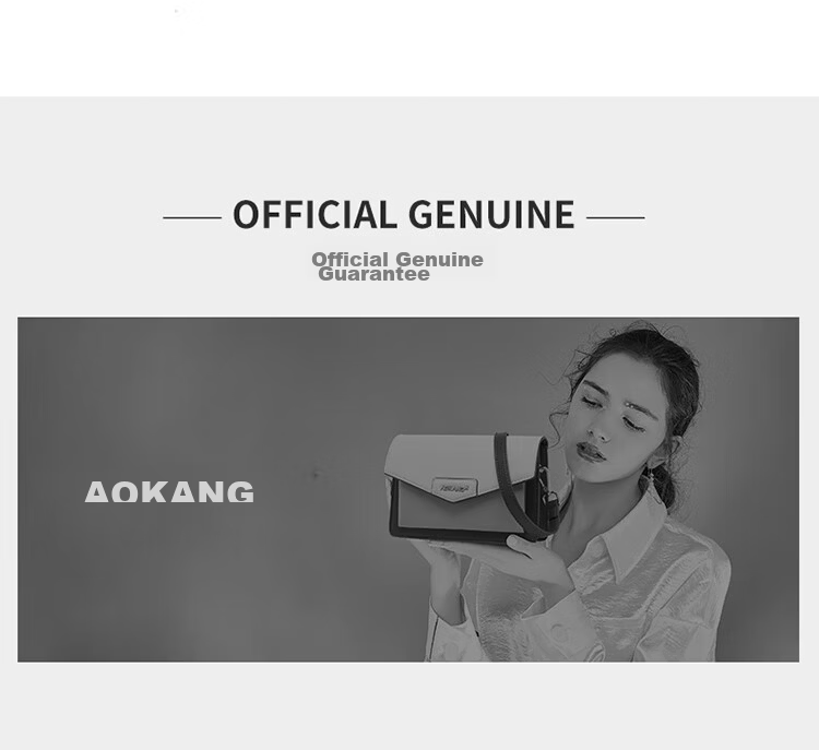 Aokang Women's Trendy Cowhide Phone Bag Premium Small Square Light Luxury Crossbody Shoulder Bag Birthday Gift for Mom and Wife 26
